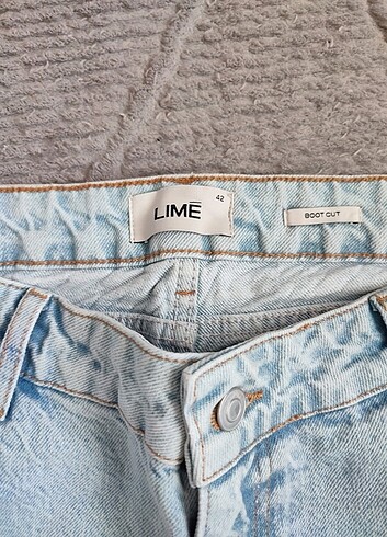 42 Beden Zara boot cut Jean kot pantolon