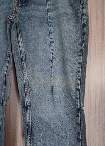 44 Beden Kadın büyük beden boyfriend Jean kot pantolon