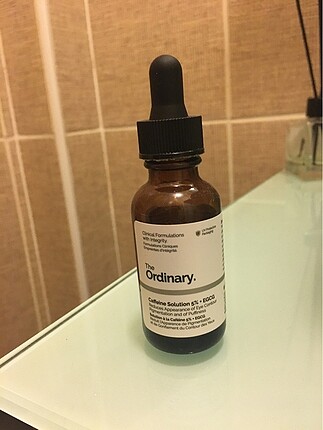 The ordinary caffeine solution