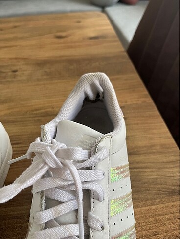 38,5 Beden beyaz Renk Adidas süperstar ayakkabı