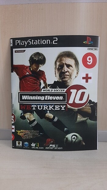 Ps2 oyun Winning Eleven 9+10