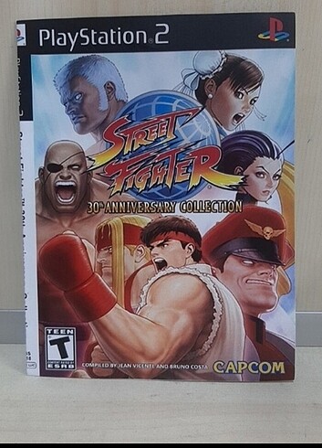 Ps2 oyun Street fighter 