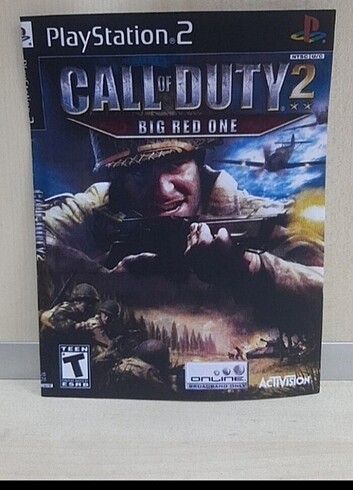 Ps2 oyun Call of duty 2