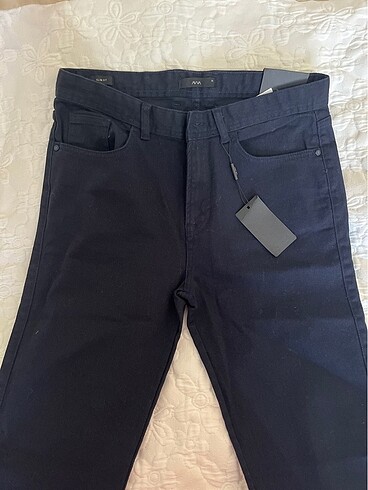Avva erkek lacivert kot pantalon