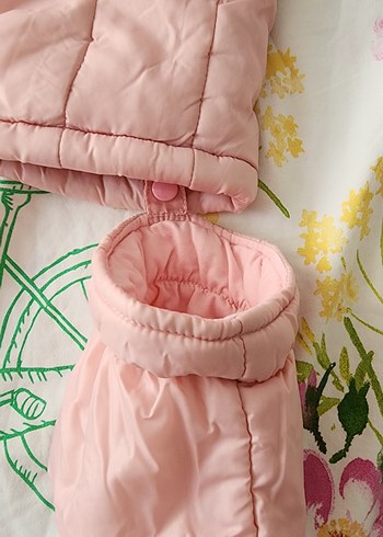 Pembe Kız Bebek Kayak Tulumu - Görsel 7