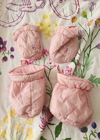 Pembe Kız Bebek Kayak Tulumu - Görsel 8