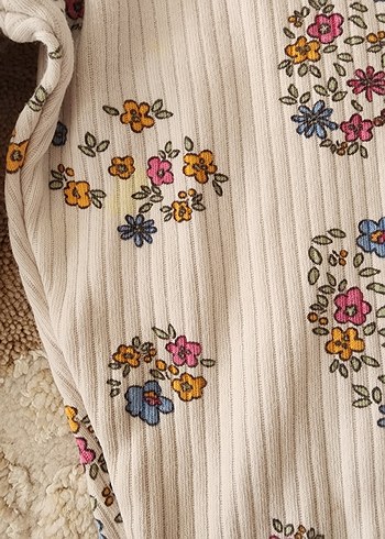 Uzun Kollu Fırfırlı Bebek Takımı - Görsel 2