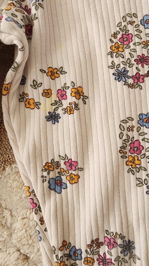 Uzun Kollu Fırfırlı Bebek Takımı - Görsel 2