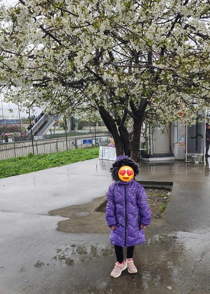 Kız cocuk mont - Görsel 2