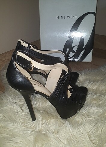 37,5 Beden siyah Renk nine west black platform ayakkabı