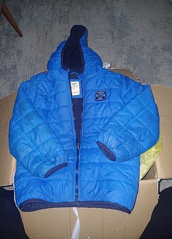E bebek şişme mont 