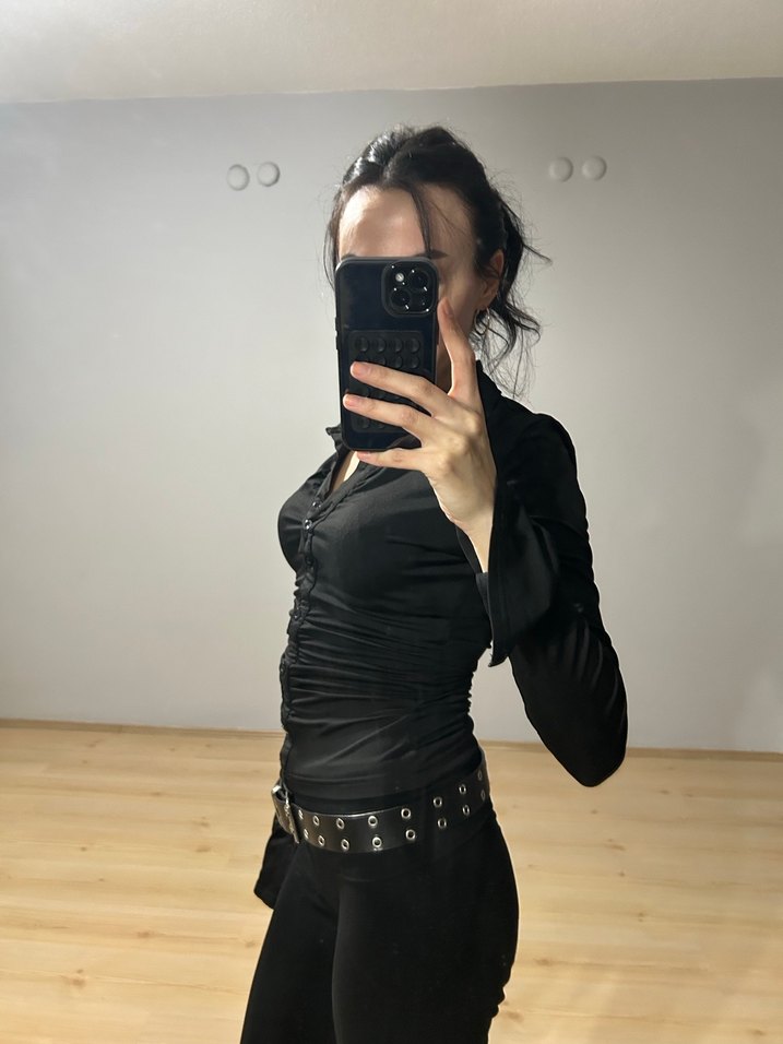 Kadın Siyah Kemer - Görsel 2