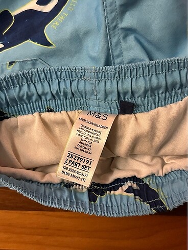 M&S Erkek Çocuk 2?li Mayo Seti - Görsel 8