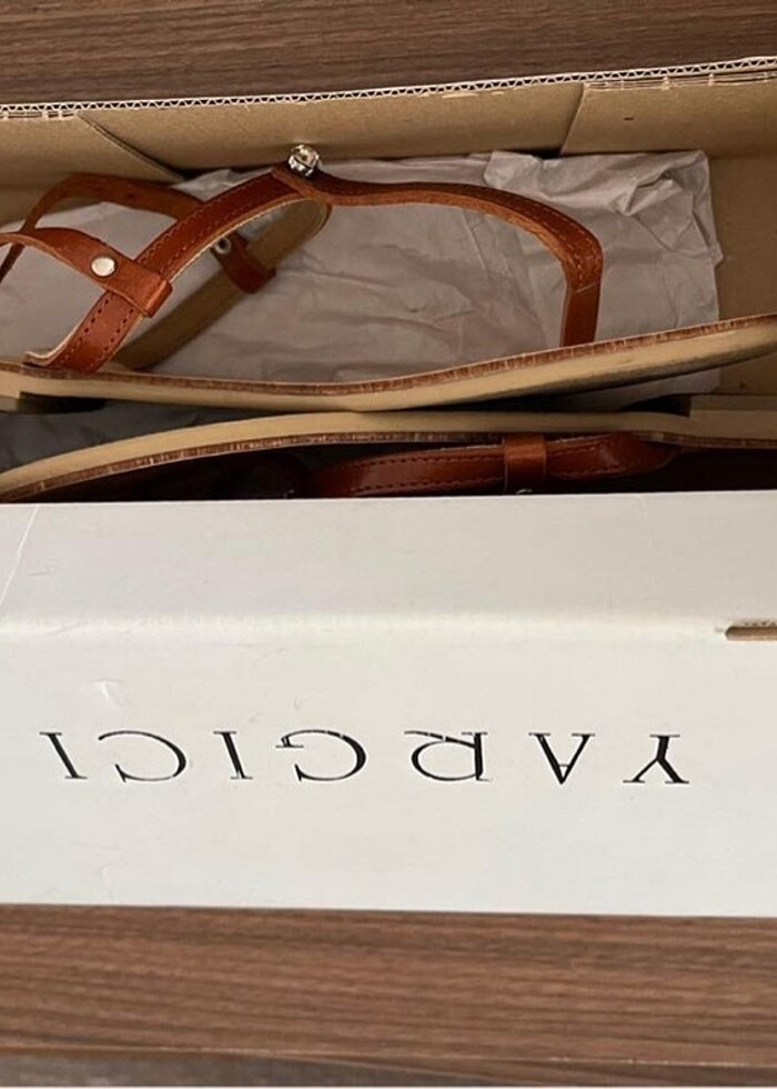 Yargıcı Deri Sandalet - Görsel 4