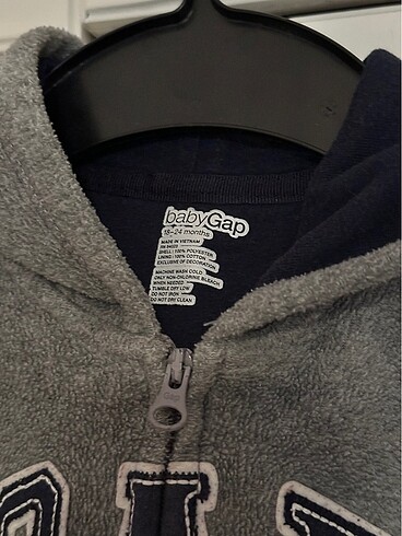 GAP Fermuarlı Sweat - Görsel 3