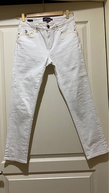 38 Beden beyaz Renk U.S POLO BEYAZ PANTALON