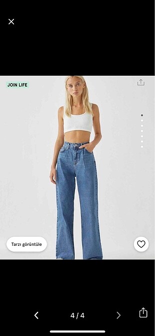 Pull and Bear Pull and bear palazzo jean