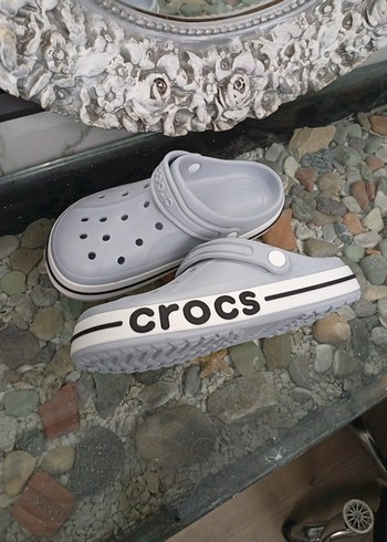 42 Beden Gri Erkek Crocs Terlik