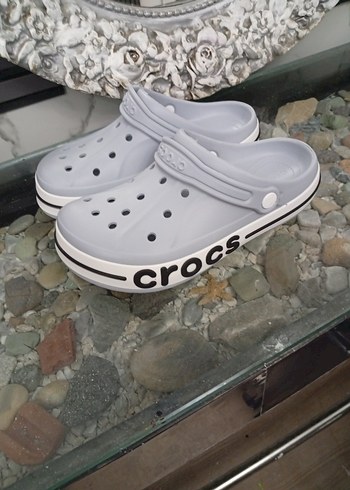 Gri Erkek Crocs Terlik