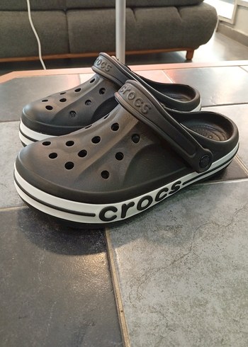 Crocs Erkek Siyah Velcro Terlik