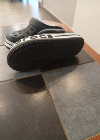 Siyah kadın Crocs Kaydırmaz Terlik - Görsel 3