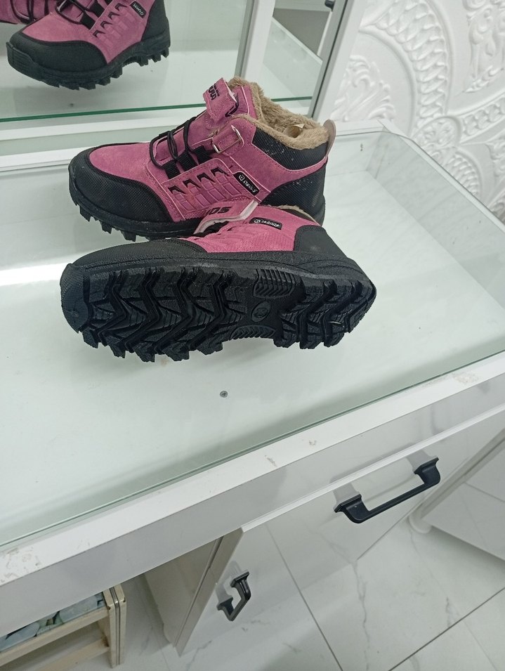 Kız Çocuk Pembe Street Style Botlar - Görsel 5