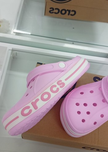yapışkan akmış hatalı ürün pembe crocs - Görsel 3