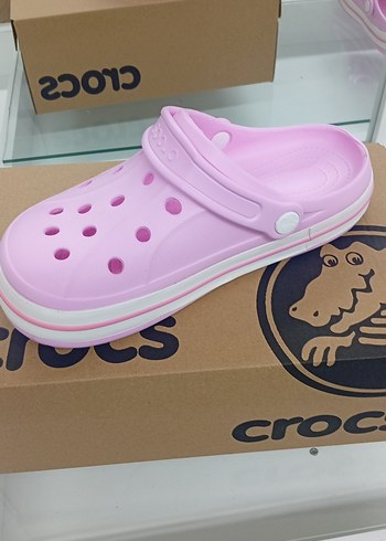 Pembe Crocs kesim hatası olabilir yanbant yapışkanhatalı - Görsel 4