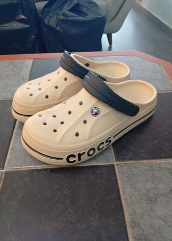 Crocs Erkek krem Terlik