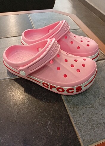 39 Beden Pembe crocs terlik Vietnam icon model