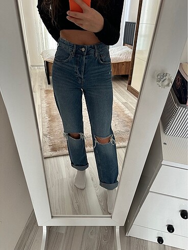 Hm düz kesim jean