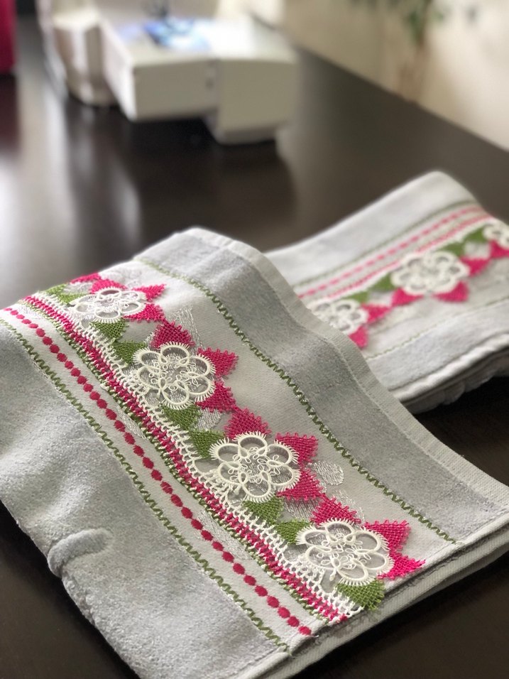 Nakışlı Bohem  Gri Havlu 1 adet fiyatı - Görsel 4