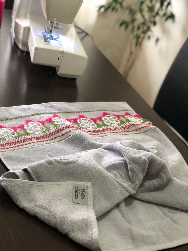 Nakışlı Bohem  Gri Havlu 1 adet fiyatı - Görsel 5