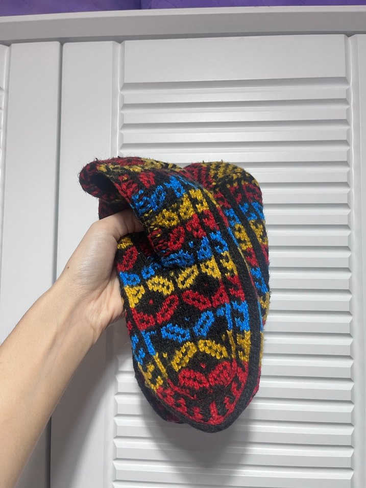 Renkli Batik Desenli Patik - Görsel 2