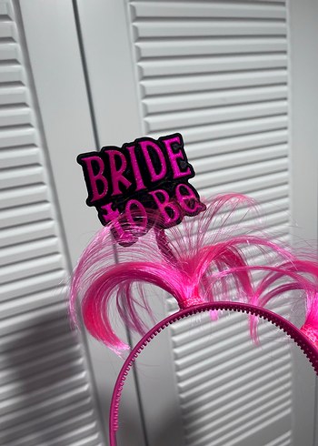 Pembe Bride To Be Taç - Görsel 2