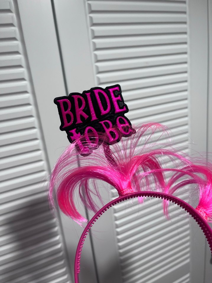 Pembe Bride To Be Taç - Görsel 2