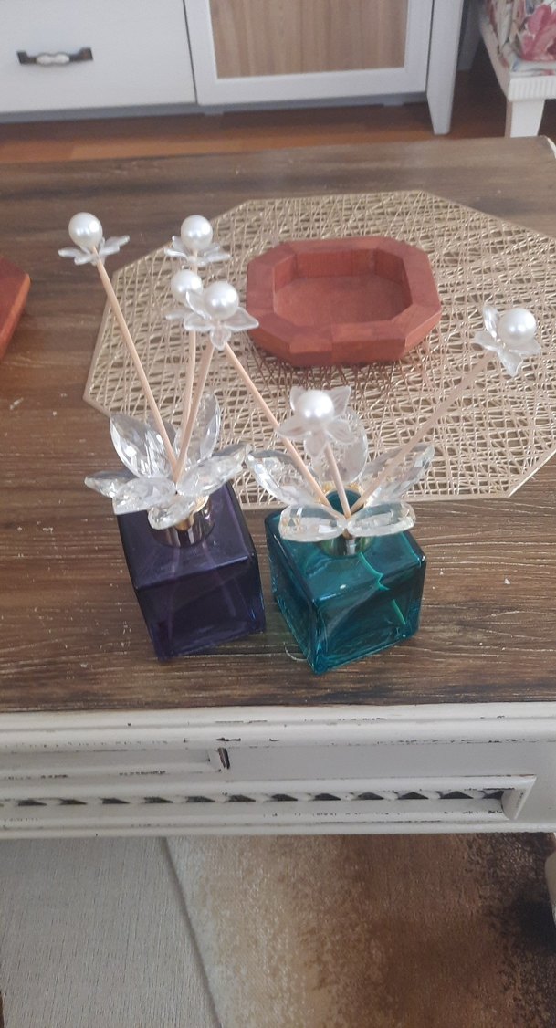 Renkli Dekoratif Kokulu Çubuk Seti    Tane fiyatı - Görsel 2