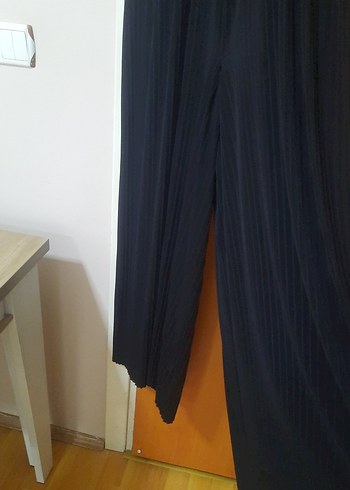 Siyah V Yaka Uzun Kadın tulum - Görsel 2