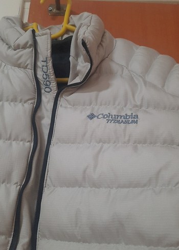 Fermuarlı  bej Kısa erkek Kışlık Mont - Görsel 2