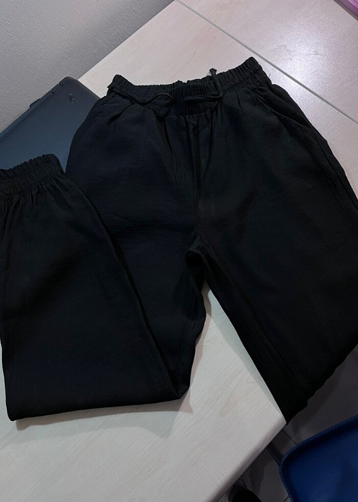 Keten pantolon - Görsel 2