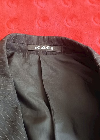 Düğmeli Siyah Erkek kumaş ceket - Görsel 7