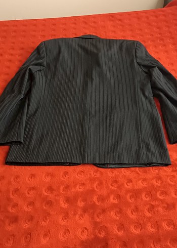 Düğmeli Siyah Erkek kumaş ceket - Görsel 8