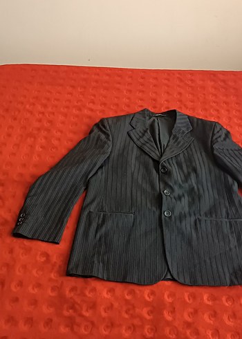 Düğmeli Siyah Erkek kumaş ceket - Görsel 2