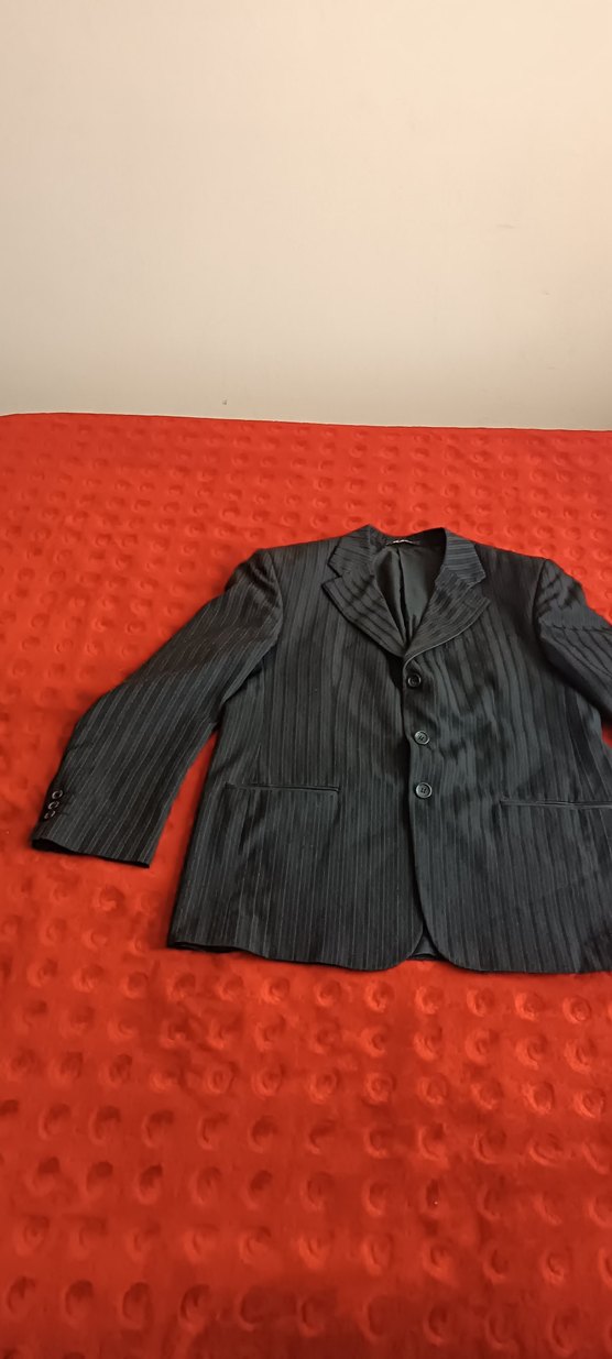 Düğmeli Siyah Erkek kumaş ceket - Görsel 2