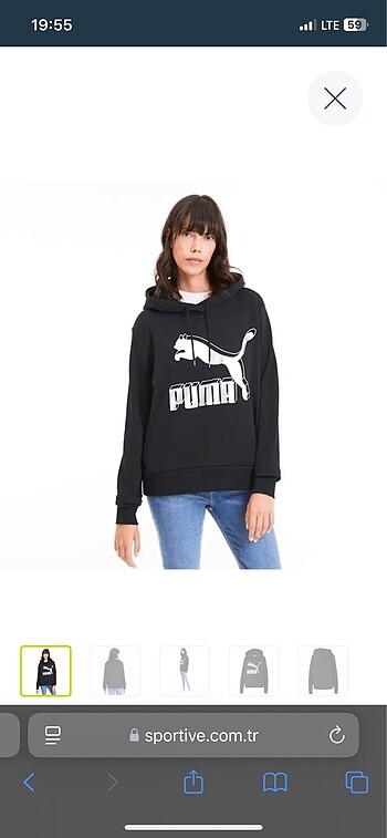 Puma kadın sweatshirt