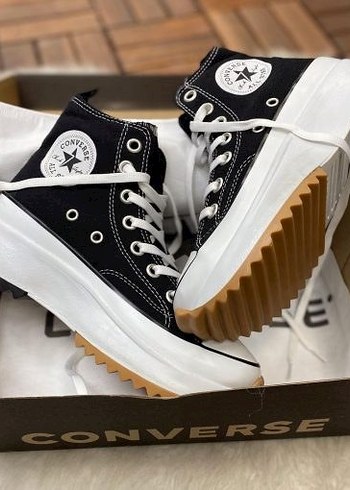 Siyah Converse Platform Kadın Spor Ayakkabı