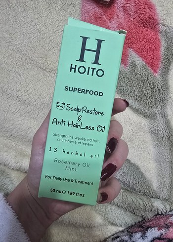 Biberiye ve Nane Yağlı Saç Bakım Yağı 50ml - Görsel 5