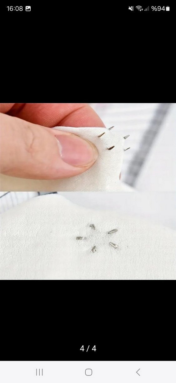 Siyah Yıldız Desenli ayakkabı charm - Görsel 4