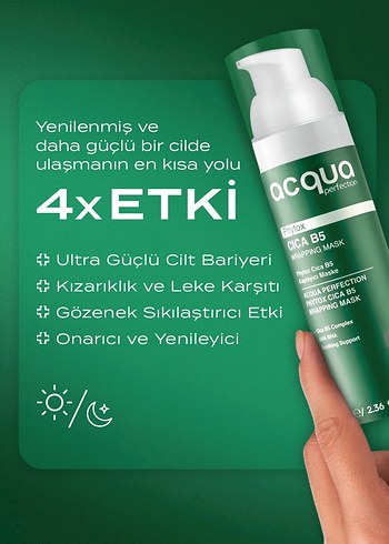 Acqua Perfection leke karşıtı maske - Görsel 2