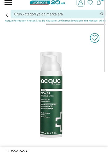 Acqua Perfection leke karşıtı maske - Görsel 5